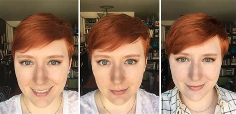 face roller before and after